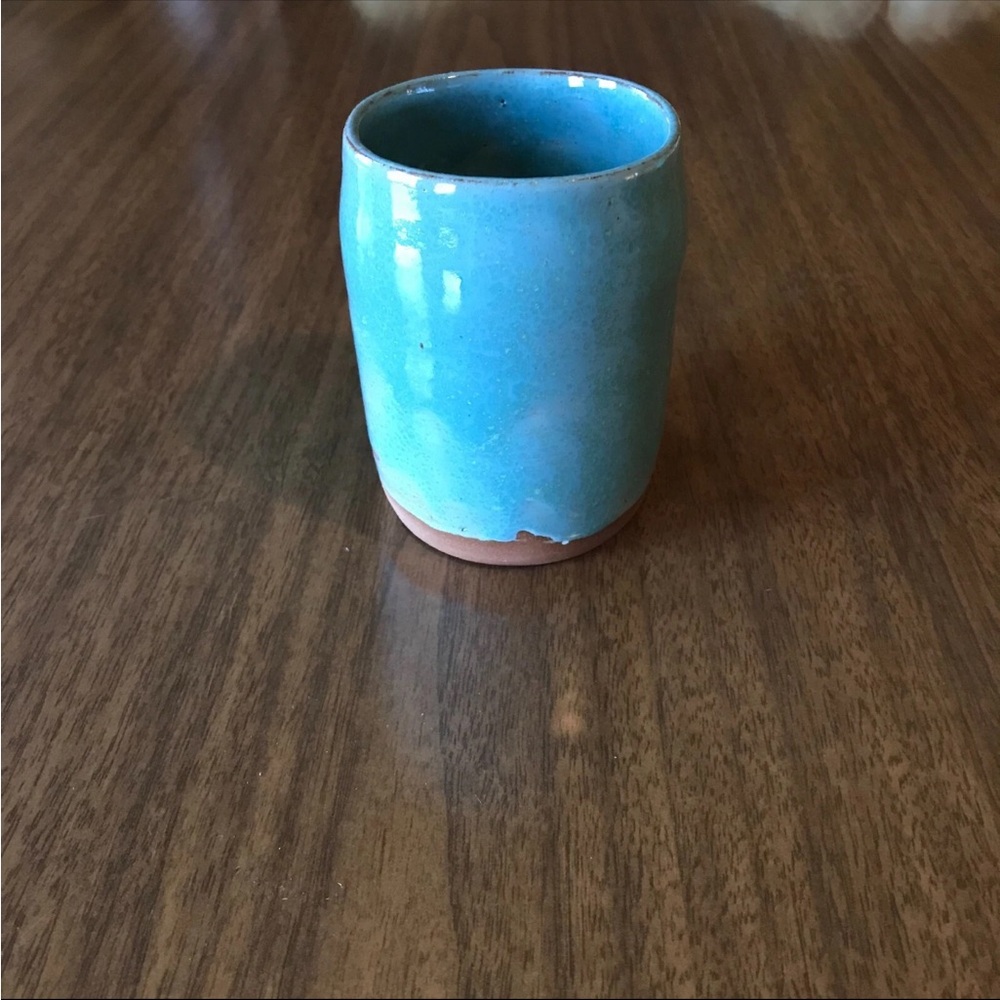Handmade Glazed Ceramic Clay Decorative Pottery Plant Container Small Vase